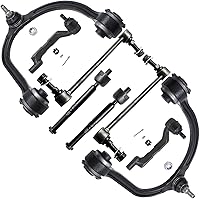 Vista 1288 de Detroit Axle - Kit de suspensión frontal de 8 piezas para Dodge Journey 2009-2015, 2 brazos de control inferiores, 2 rótulas, 2 varillas