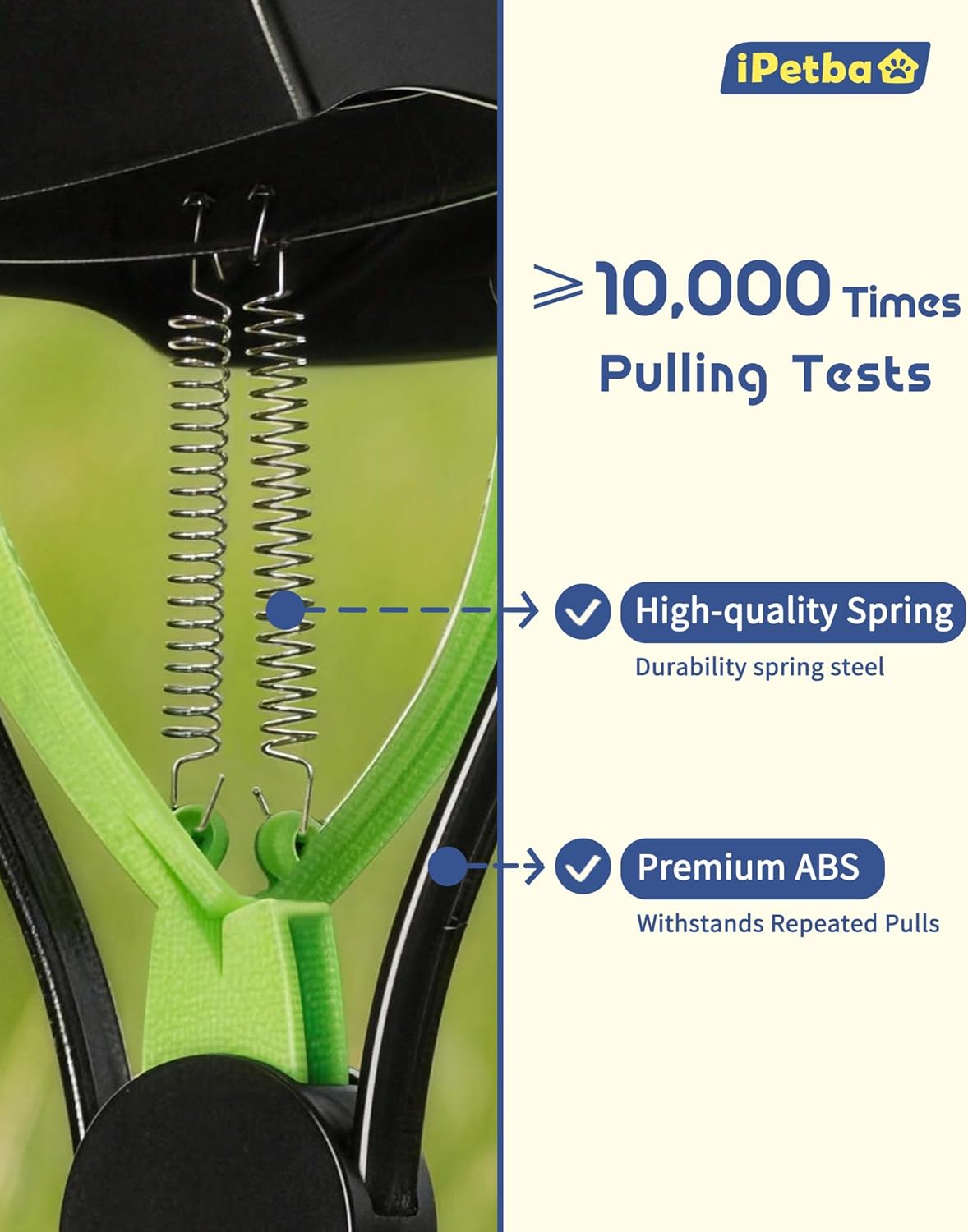32 inch Pooper Scooper for Large Dogs 2-Pack – Long Handle Dog Poop Scooper for Yard, No Bending Save Back, Ease of Pickup, Grass Friendly, Sturdiness