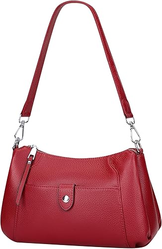 Miniatura 9 de Over Earth Genuine Leather Small Hobo Crossbody Bags for Women Shoulder Purses and Handbags