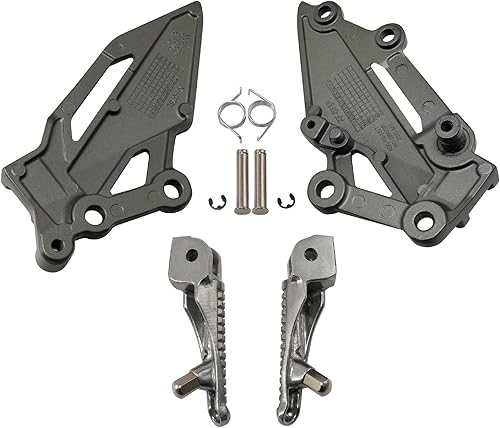 Miniatura 3 de TCT-MOTORPARTS Soporte para reposapiés delantero para Kawasaki NINJA 300 EX300 2013-2017; Z300 2015-2018; Ninja 250R 2013-2017; Z250 2013-2018