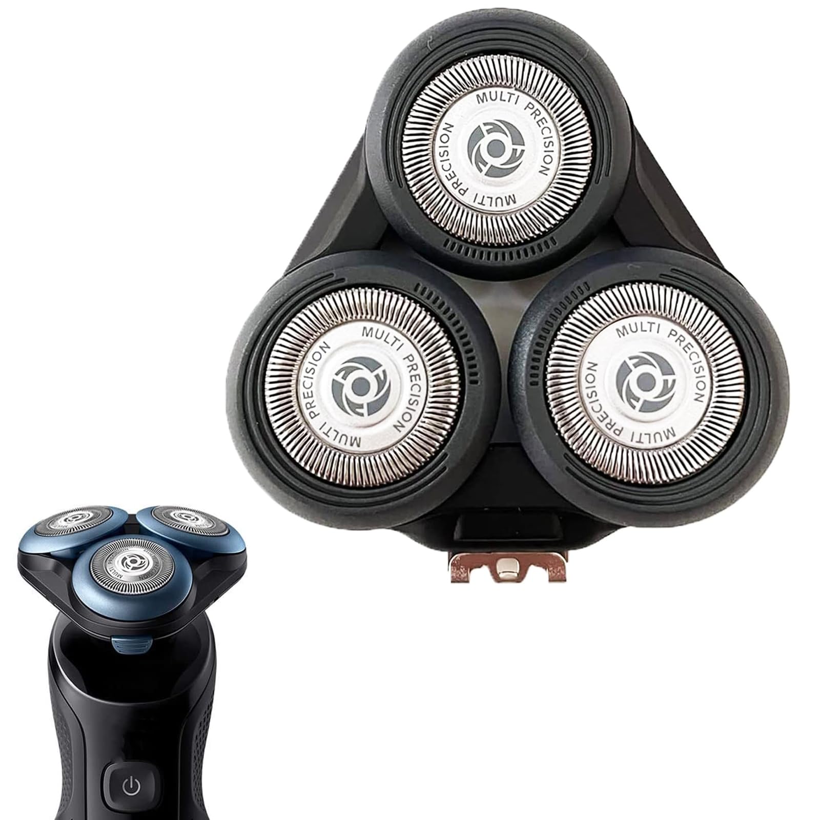 SH50/52 Replacement Head Part Compatible with Phillips Series 5000 Razor, SH50 Replacement Complete Head Assembly for Shavers Series 5000 (S5xxx) ATXX (S5xxx) PTXX (PT8xx, PT7xx)