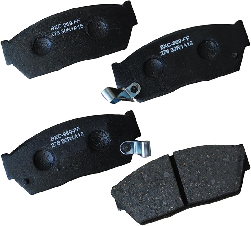 Pastilhas de freio dianteiras cerâmicas Bendix Premium SBC276 para Honda Civic 1982 a 1987 – 1 conjunto