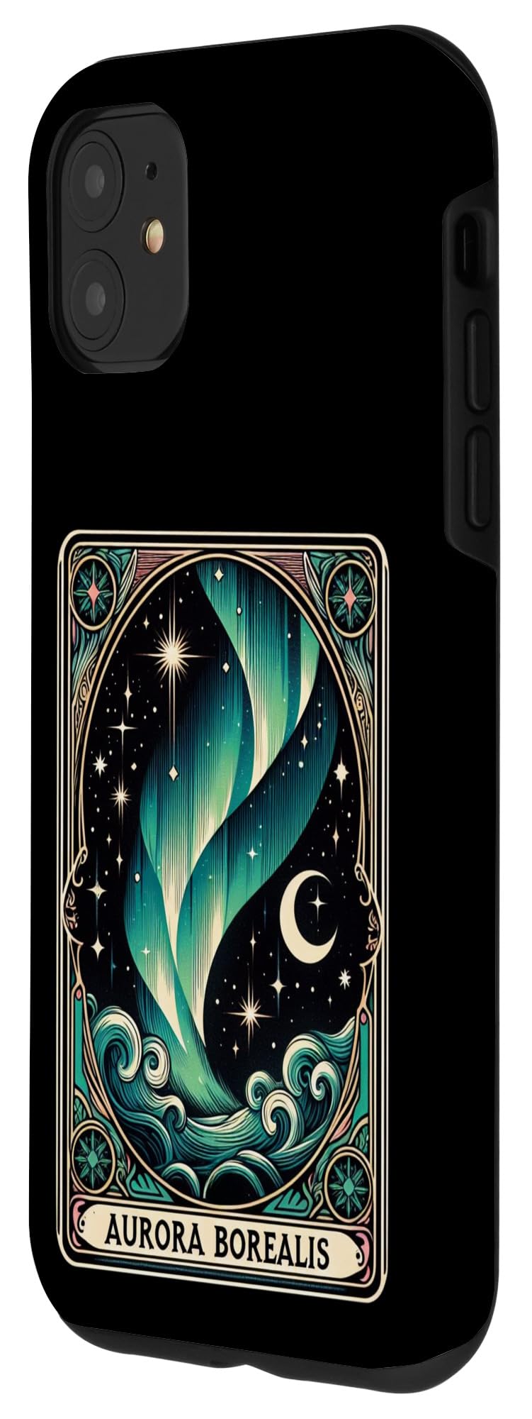 Amazon.co.jp: iPhone 11 Northern Lights Tarot Card Aurora Men