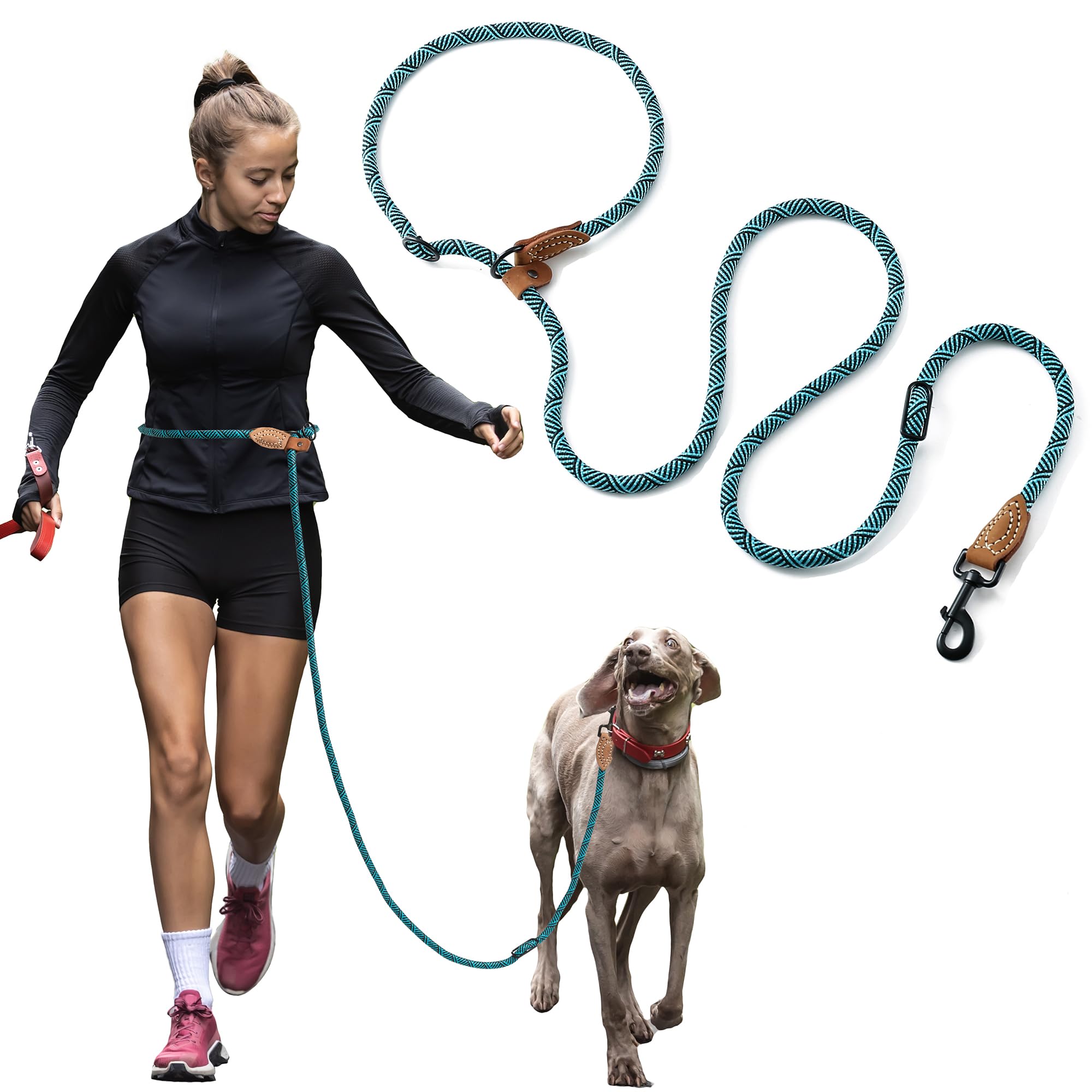 Amazon.com : Mile High Life Hands Free Dog Leash, Crossbody Waist