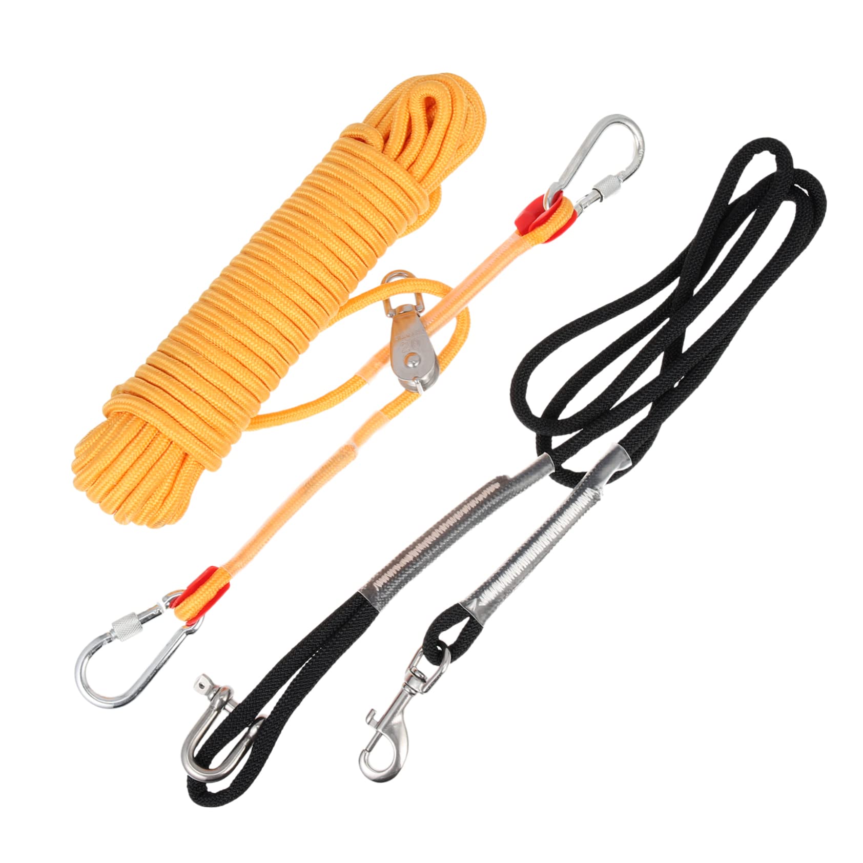 Hemobllo Cables para Acampar Perros Cadena De Nylon para Camping y Pasear Cachorros Al Aire Accesorio De Equipo para Camping