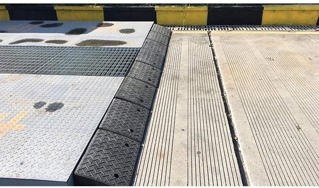 Tappetino in Salita per Auto all'aperto, Protezione Solare Estiva Rampe per marciapiede Parcheggio Rampe di carico in Fabbrica Altezza: 7-10 cm