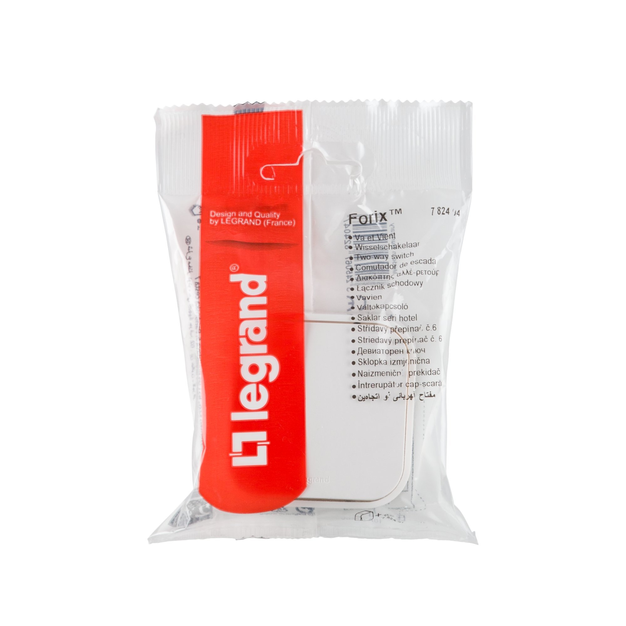 Legrand 782404 Interruptor Luz Pared, Blanco