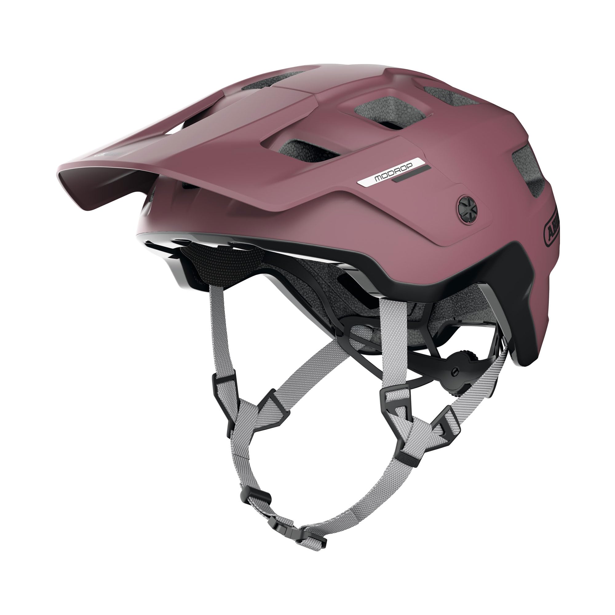 ABUS Kask MTB MoDrop, Czerwony, M, Rower Górski