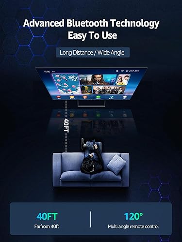 Miniatura 7 de AKB76039901 MR22GA Magic Reemplazo para LG TV Control remoto con función de voz y puntero, MR22GA para control remoto LG Magic con cubierta