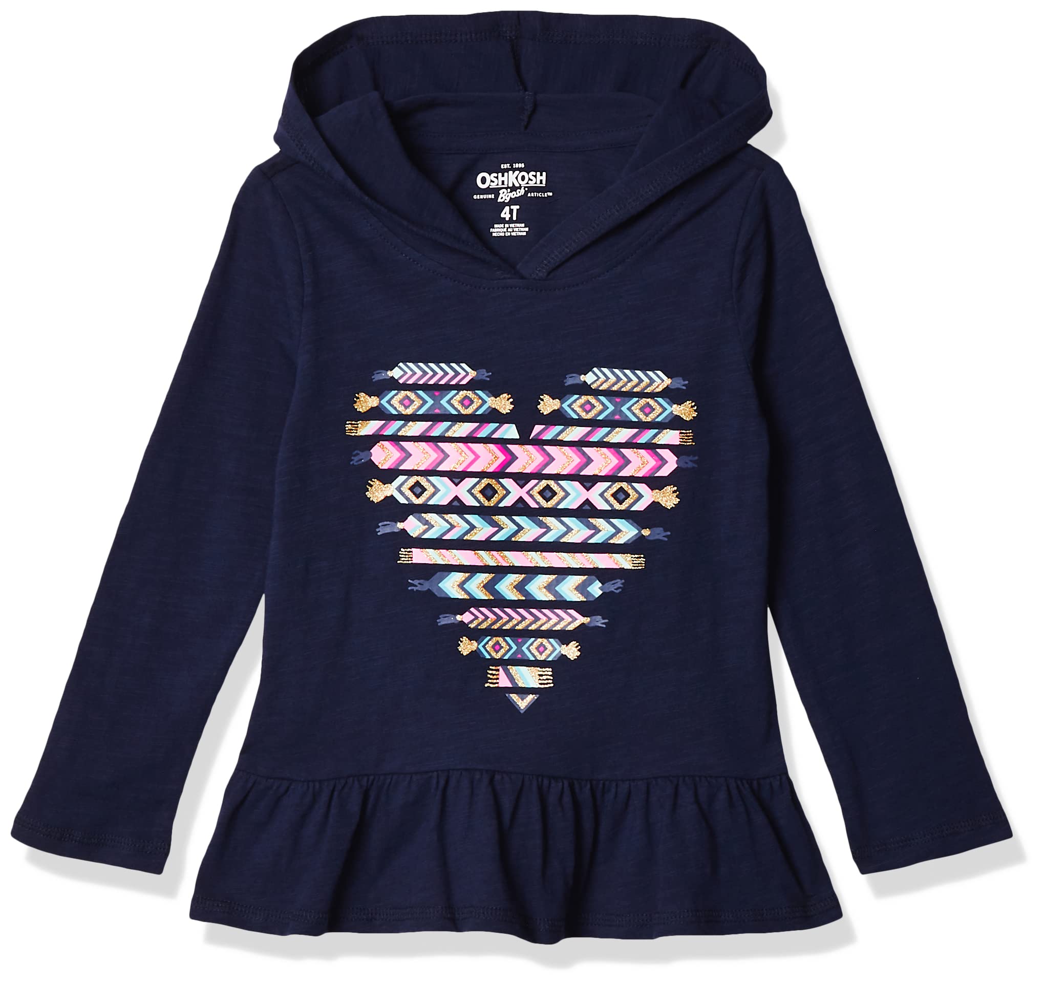 OshKosh B'GoshGirls' Sequin Pullover Hoodie