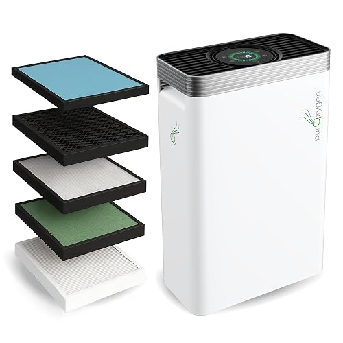 PURO²XYGEN Smart Air Purifier for Large Rooms, 2700 Sq Ft