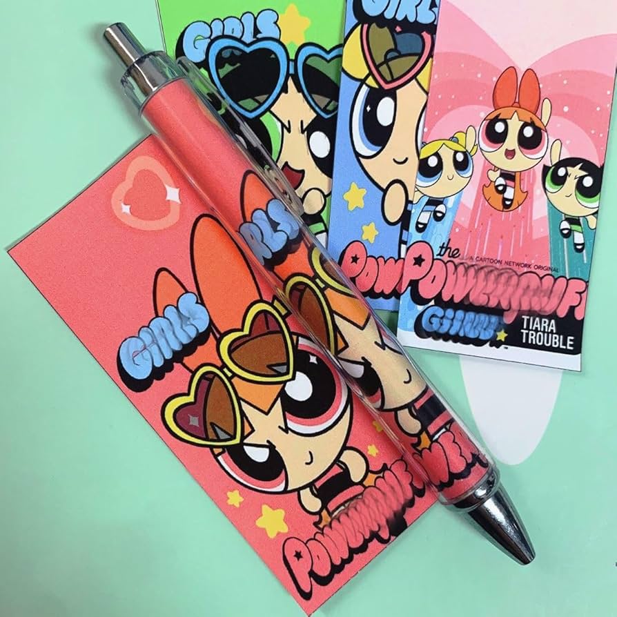 7福パワーパフペン Amazon.co.jp: パワーパフガールズ 中性ボールペン 4本入 0.5mm