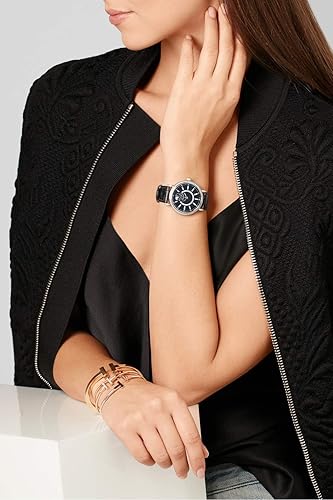 Miniatura 3 de BINLUN Leather Watch Strap Quick Release Strap with Silver Butterfly Deployment Buckle 12mm 13mm 14mm 16mm 17mm 18mm 19mm 20mm 21mm 22mm 23mm 24mm