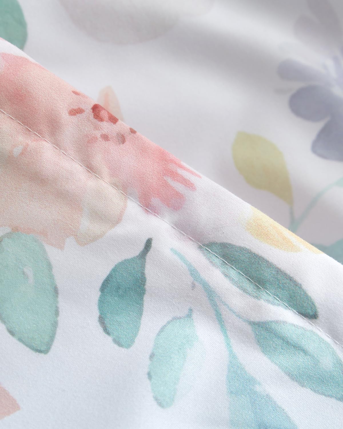 Duvet Cover Twin/TXL Size - Floral Duvet Cover - 2 Piece - Blush Rose