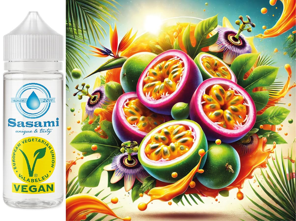 Maracuja - Passionsfrucht Aroma Konzentrat - Vegan - Sasami - 100ml