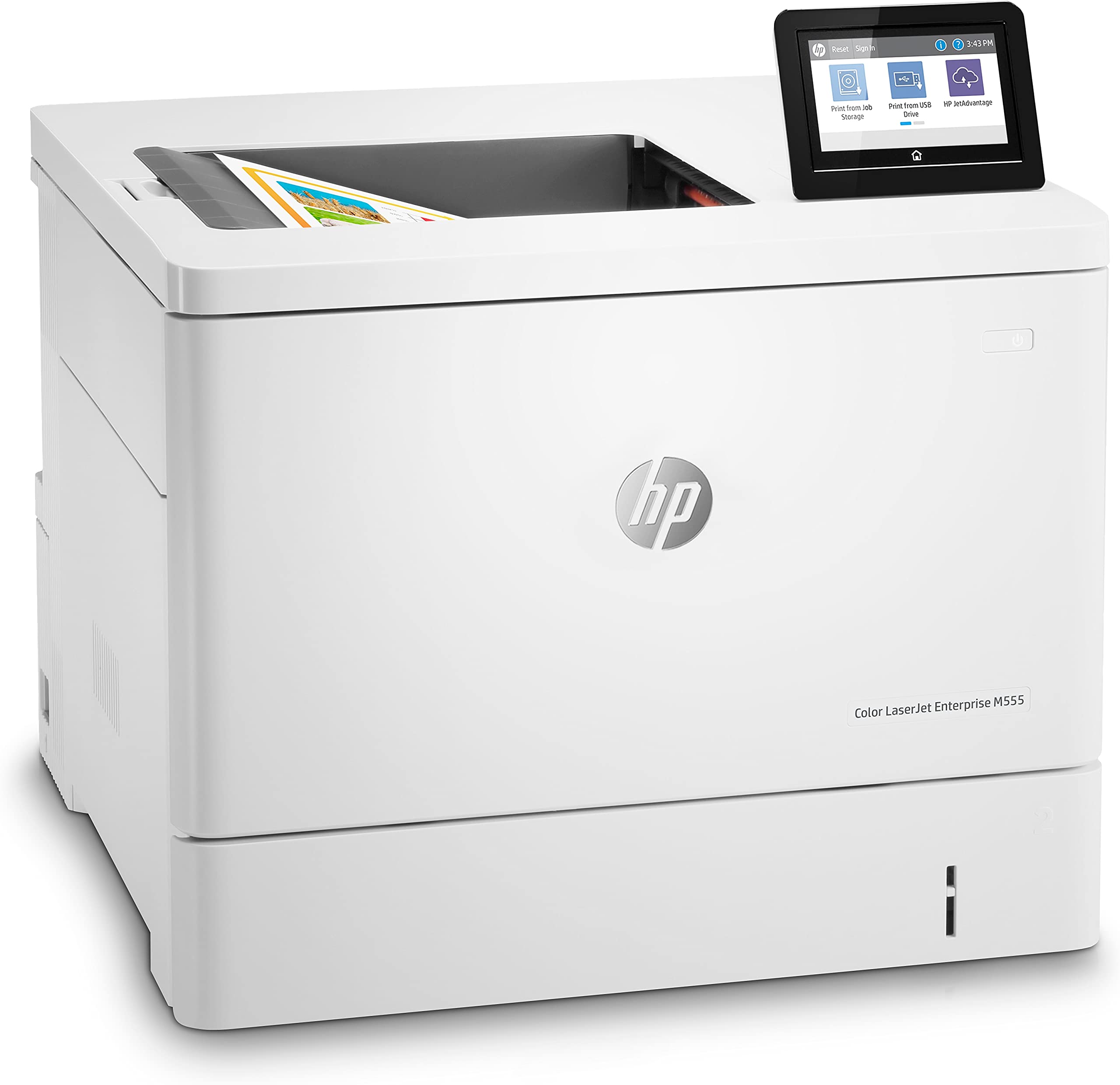 HP Color LaserJet Enterprise M555dn (7ZU78A) - Imprimante couleur (recto-verso ; jusqu'à 38 ppm ; USB 2.0, Gigabit Ethernet)