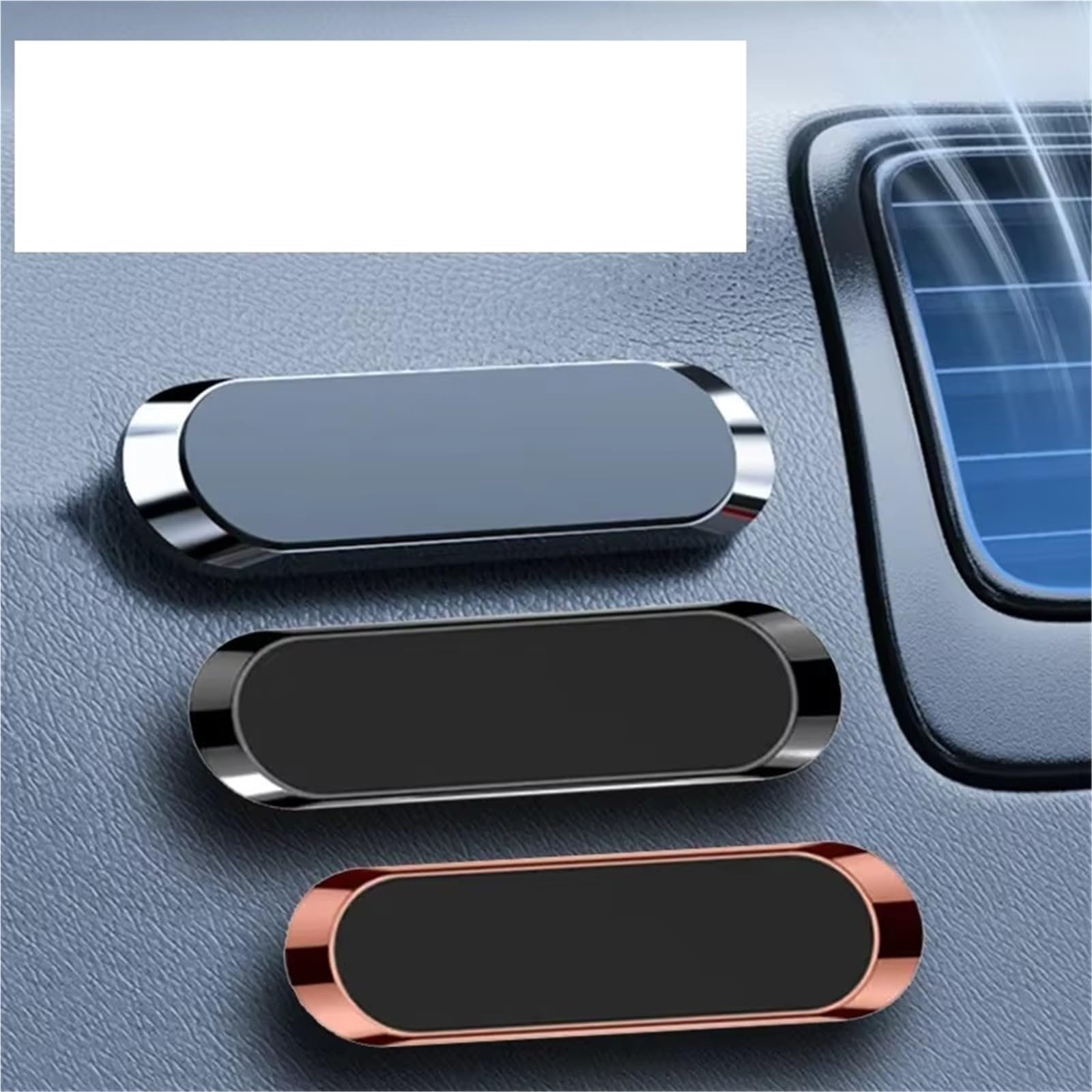 Per Samsung Staffa Universale Per Auto Per Forte Supporto Magnetico Telefono Auto Magnetico Supporto Cellulare GPS Porta Cellulare Auto(Rose Gold)