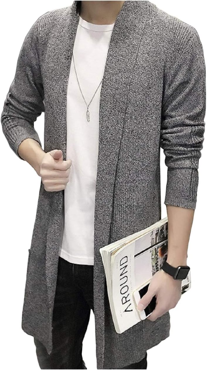 Amazon | [エムズ ミミ] ロング ニット カーディガン コーディガン