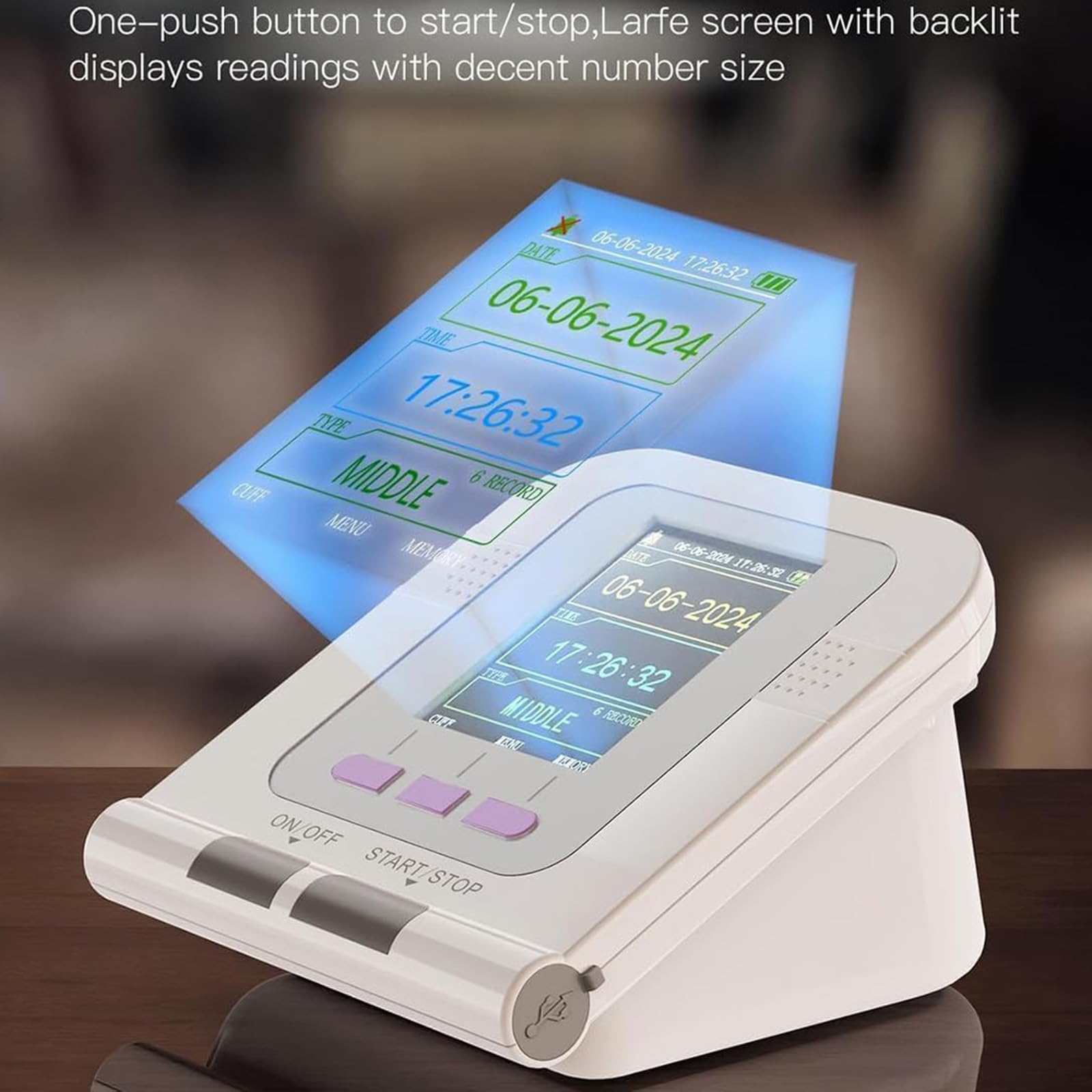 Monitor De Presión Arterial para Perros Y Gatos, Pantalla LCD Digital De 2,8 Pulgadas, Equipo Veterinario, Esfigmomanómetro Electrónico De 3 Modos Y 3 Brazaletes, Memoria para 100 Conjuntos De