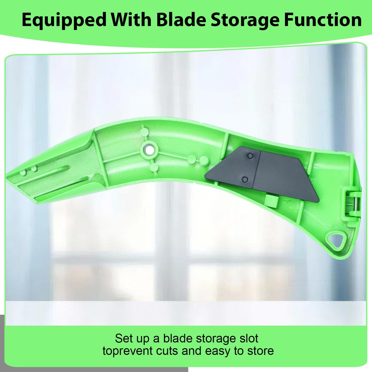 8 Sets of Heavy-Duty Roofing Shark Knives - Each Set Includes 6 Fixed Blades & 1 Blade Box - Ideal for Cutting Drywall, Duct, Carpet, and Cardboard (8)