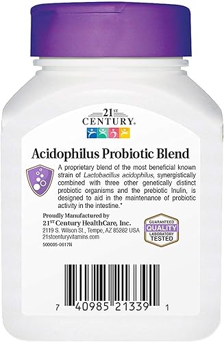 Miniatura 2 de 21st Century Cápsulas Acidophilus, 100 cápsulas