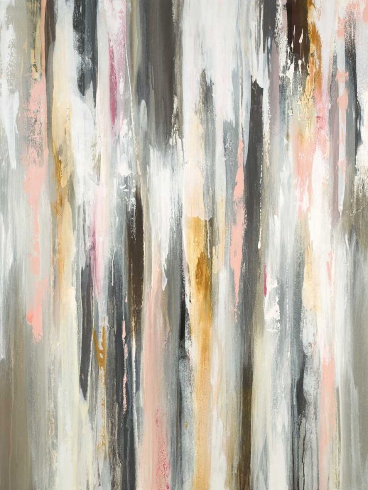 Affiche sur toile encadrée haut de gamme Ondulation colorée Lisa Ridgers grand format - 4