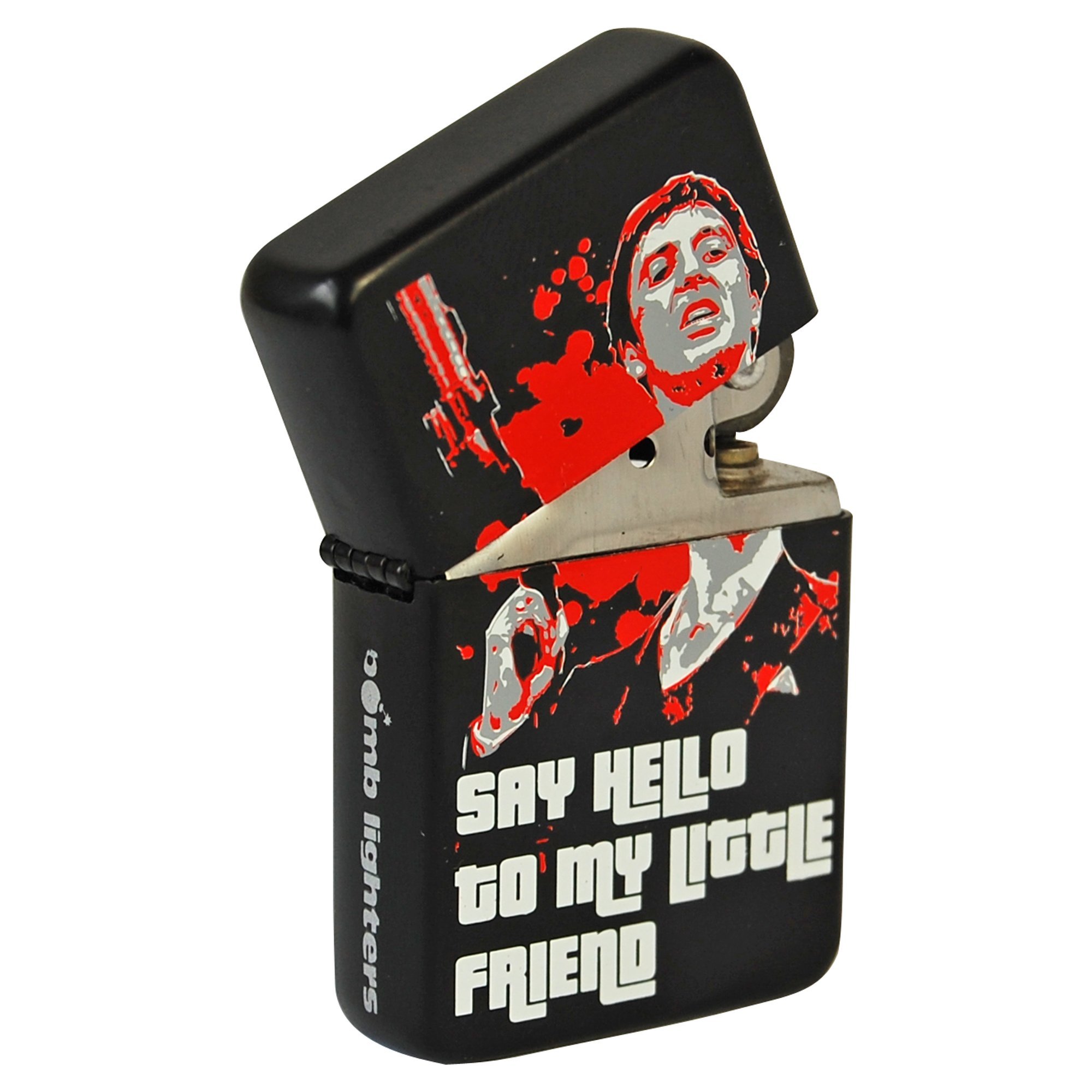 Pop Art Products Black Say Hello To My Little Friend Lighter