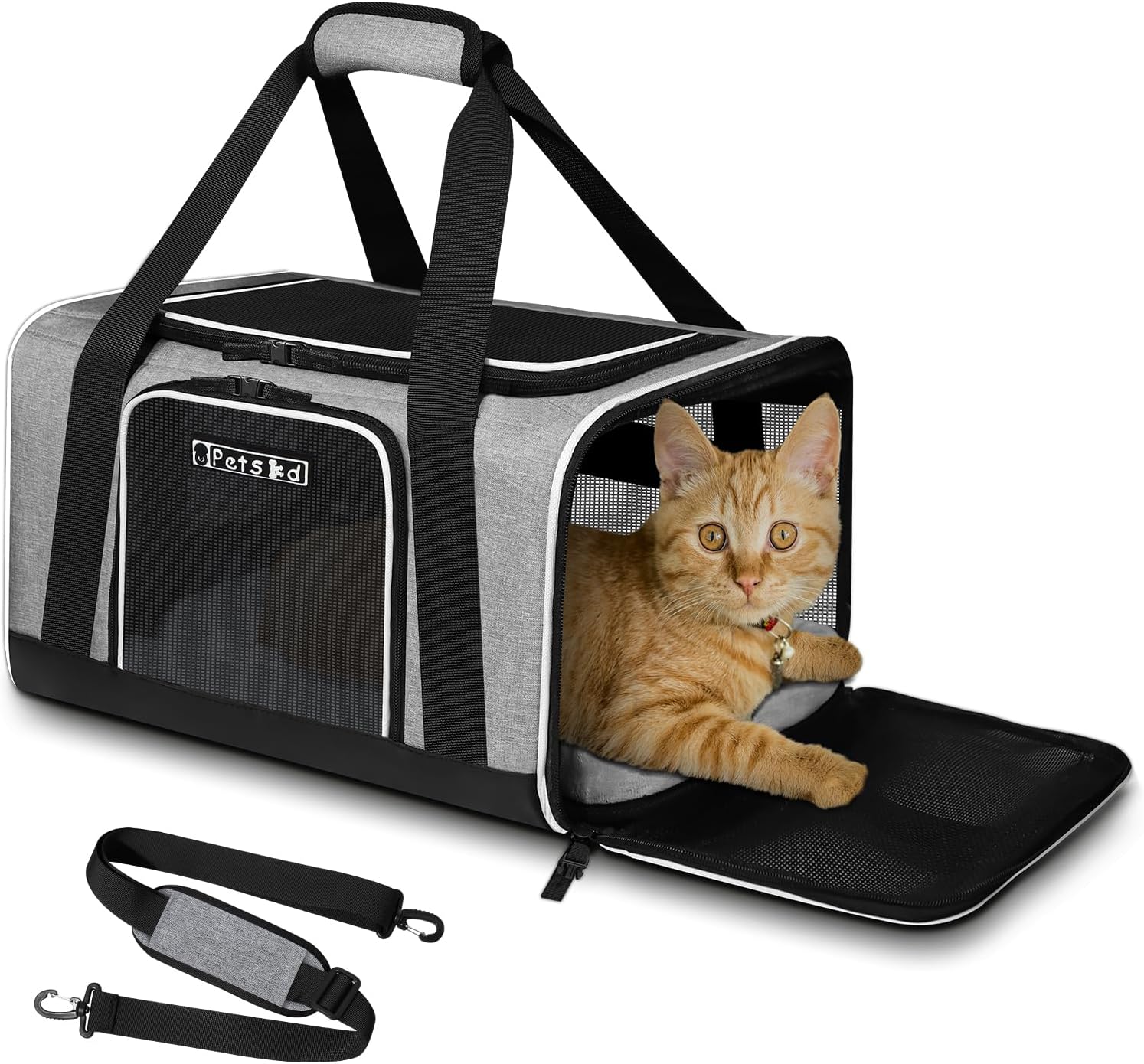 Delta Approved Pet Carrier for Small Cats & Dogs – Breathable & Secure Delta Approved Pet Carrier for Small Cats & Dogs – Breathable & Secure