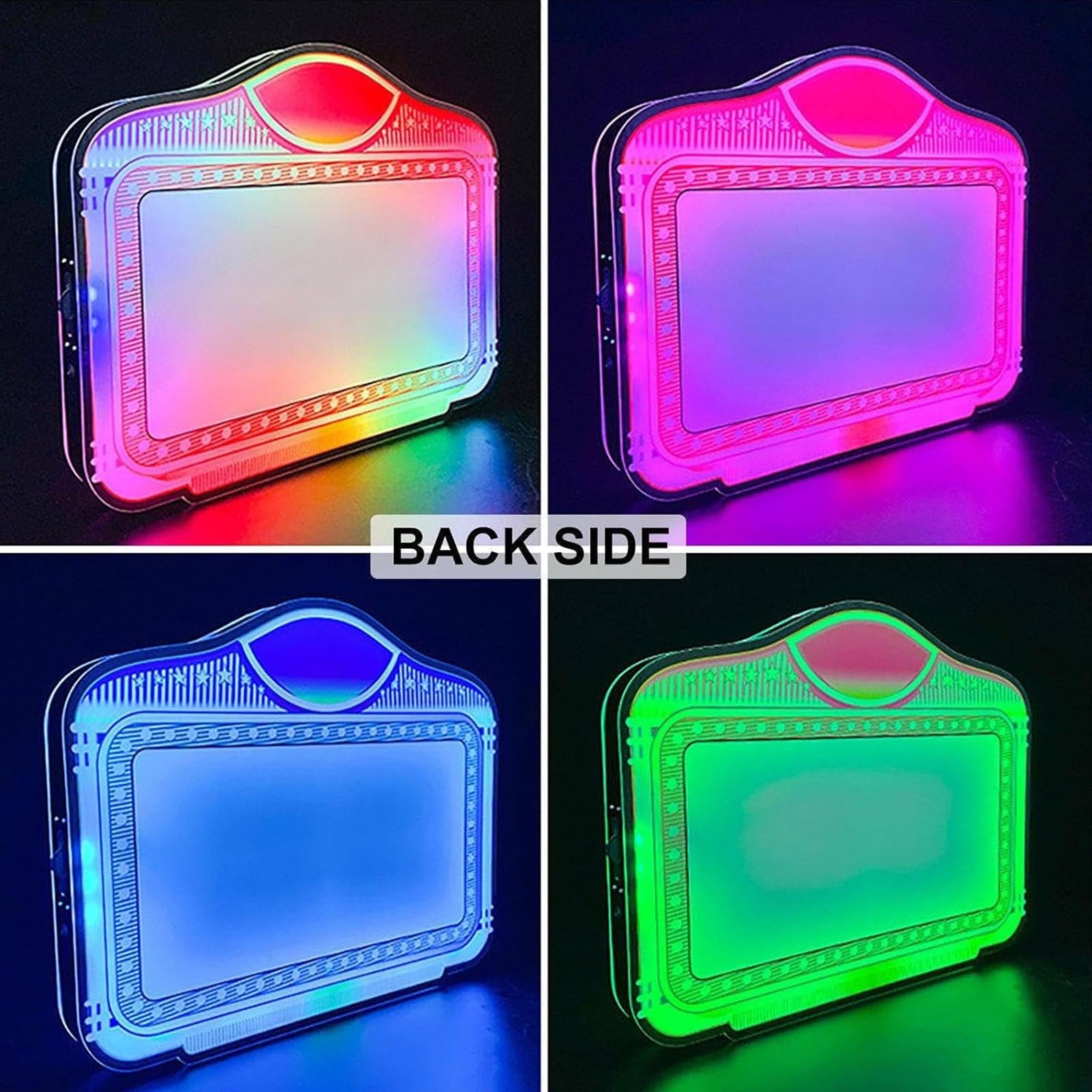 Luz De Servicio De Botella Ligera, Pantalla Iluminada Led Personalizada, Presentador De Botella De Discoteca Recargable, Con Cambio De Color