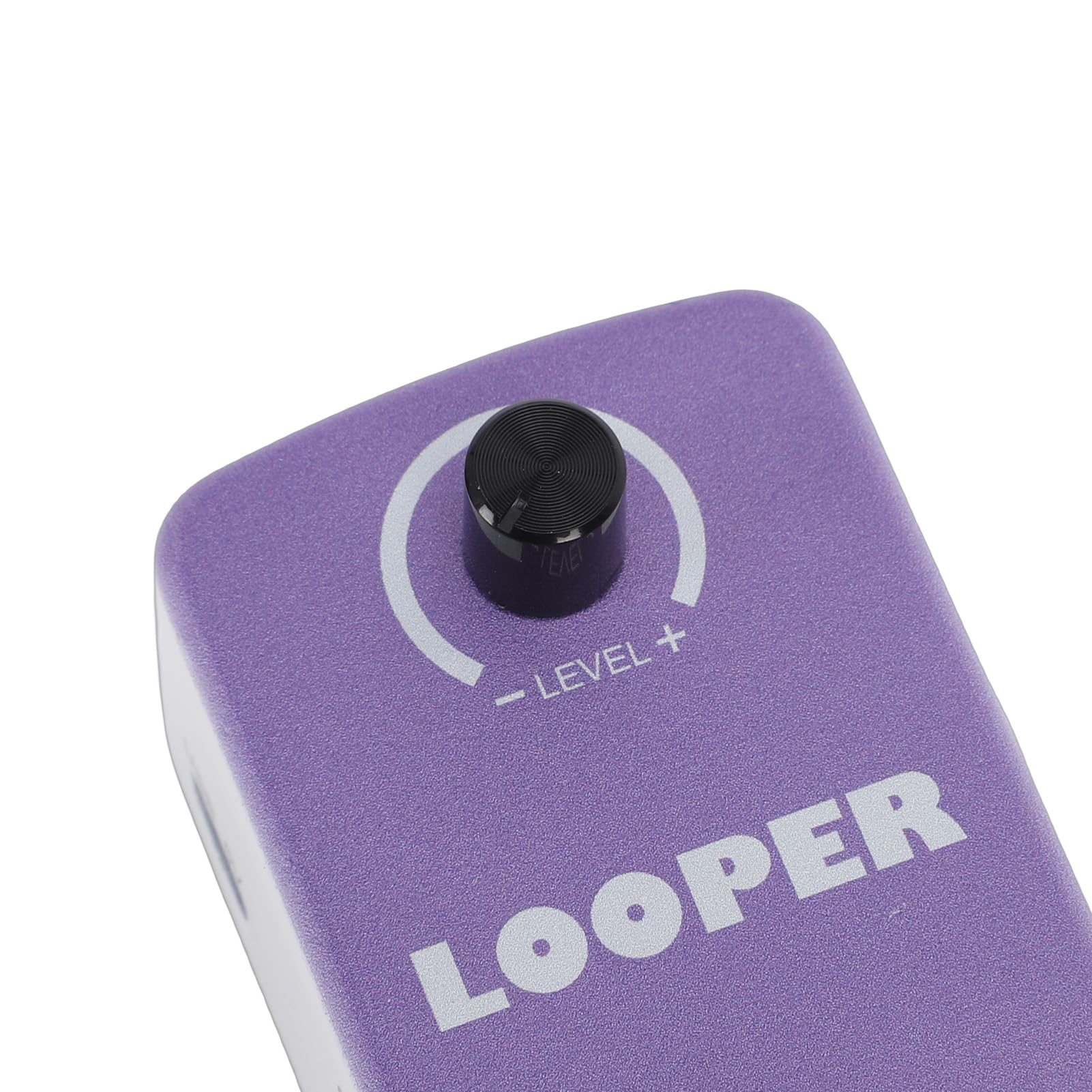 Fafeicy Pedale Looper per Chitarra a Interruttore Singolo Mini, Pedale Effetti in Lega di Zinco Alimentato con Memoria Intelligente da 12 Minuti