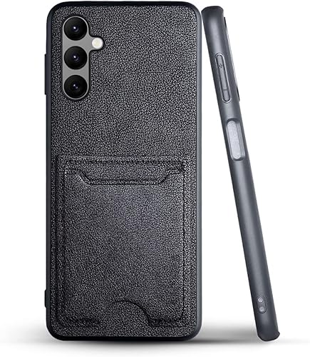 Miniatura 6 de AIORIA Funda para Samsung Galaxy A14 con tarjetero de cuero premium Funda de teléfono Ranura para tarjeta retro Funda protectora completa para