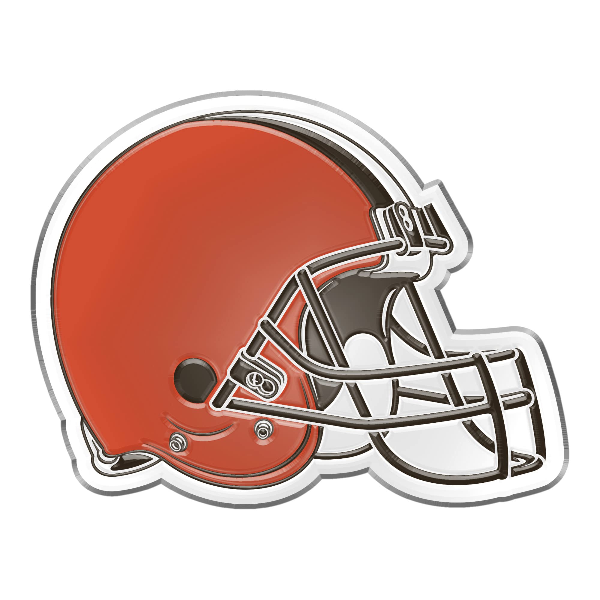 FANMATS NFL 3D Color Metal Emblem, Diecut Team Logo Auto Emblem