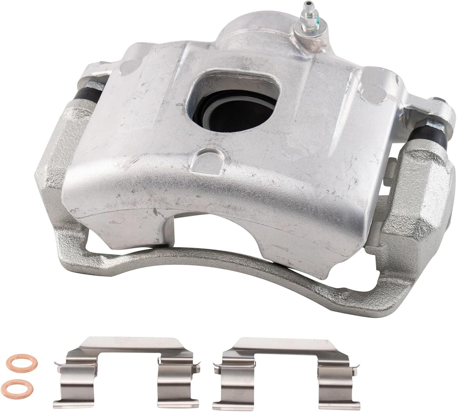 TRQ Front Left Brake Caliper w/Bracket Drivers Side Compatible with 2004-2009 Kia Spectra 2005-2009 Spectra5
