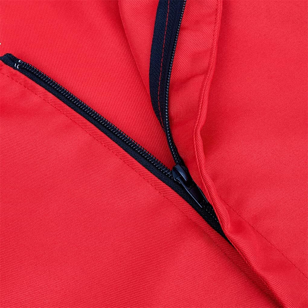 Miniatura 4 de Traje rojo de manga larga para hombre, traje rojo con capucha, traje de salto para cosplay, traje rojo para adultos