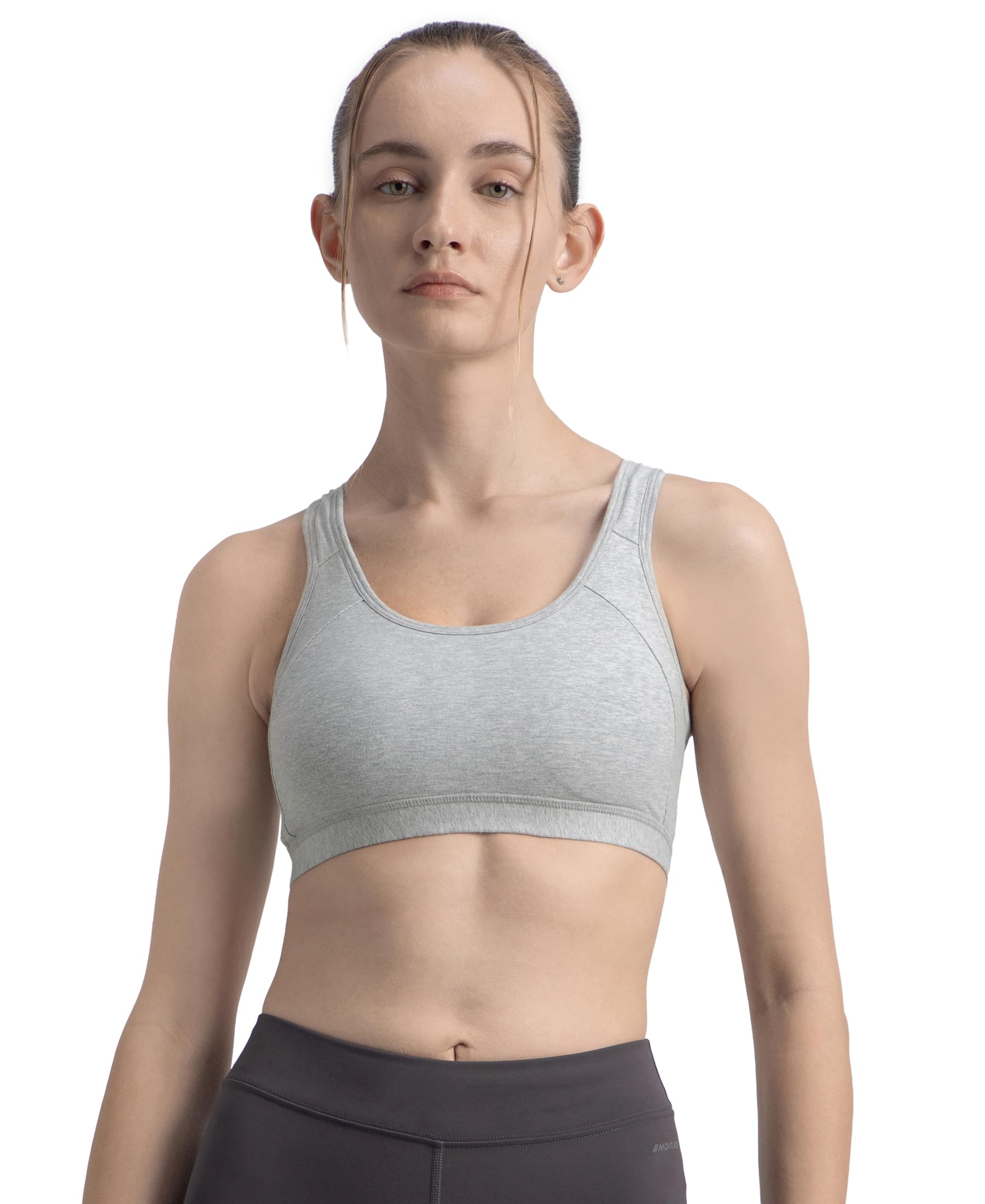 jockey 1380 Active Bra | Wirefree | Padded | Racer Back Styling | Super Combed Cotton Fabric (Prints May Vary)-picture-12