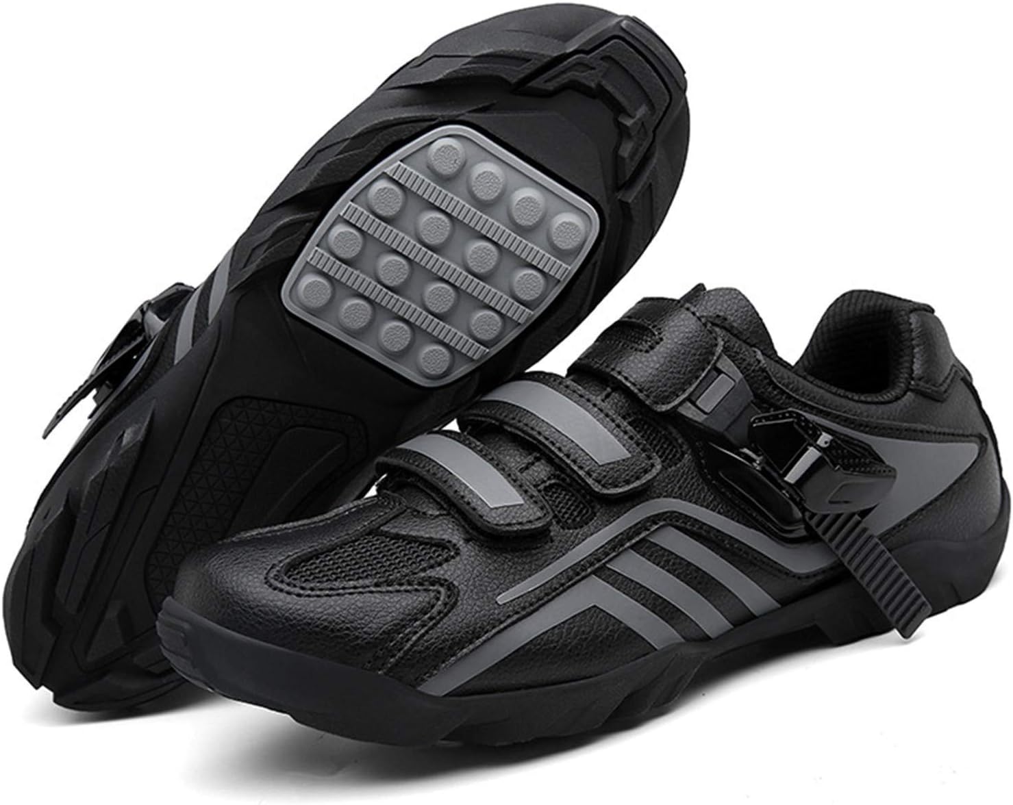 Shimano ロードバイク用シューズ 黒 バイクシューズメンズノンロックマウンテンバイクシューズロードパワー