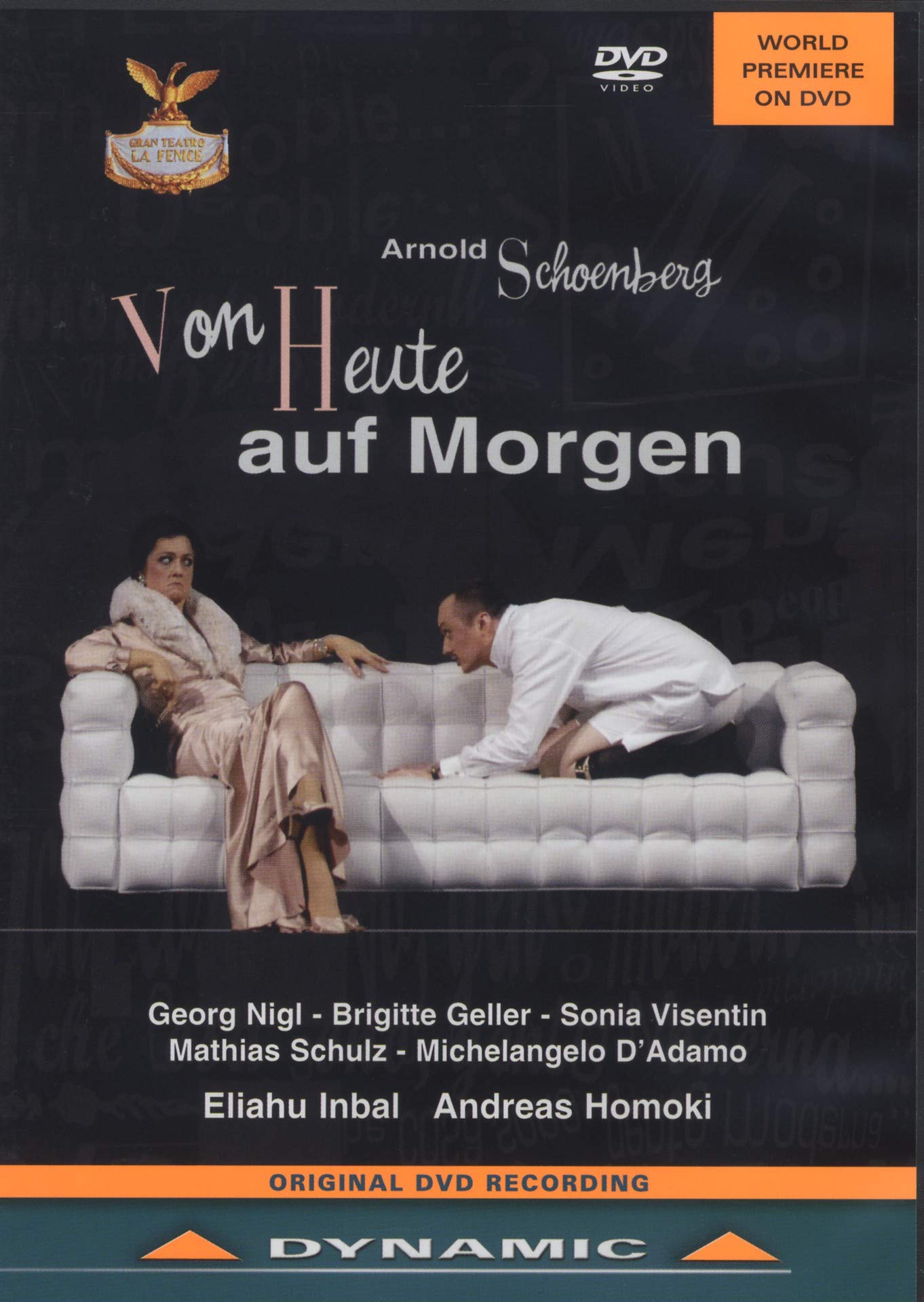 Von Heute Auf Morgen: Teatro La Fenice (Inbal) [DVD] [2000] [NTSC]