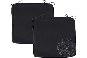 Skrunchie-Tastic Comfort: 18x18 Seat Cushion Cover