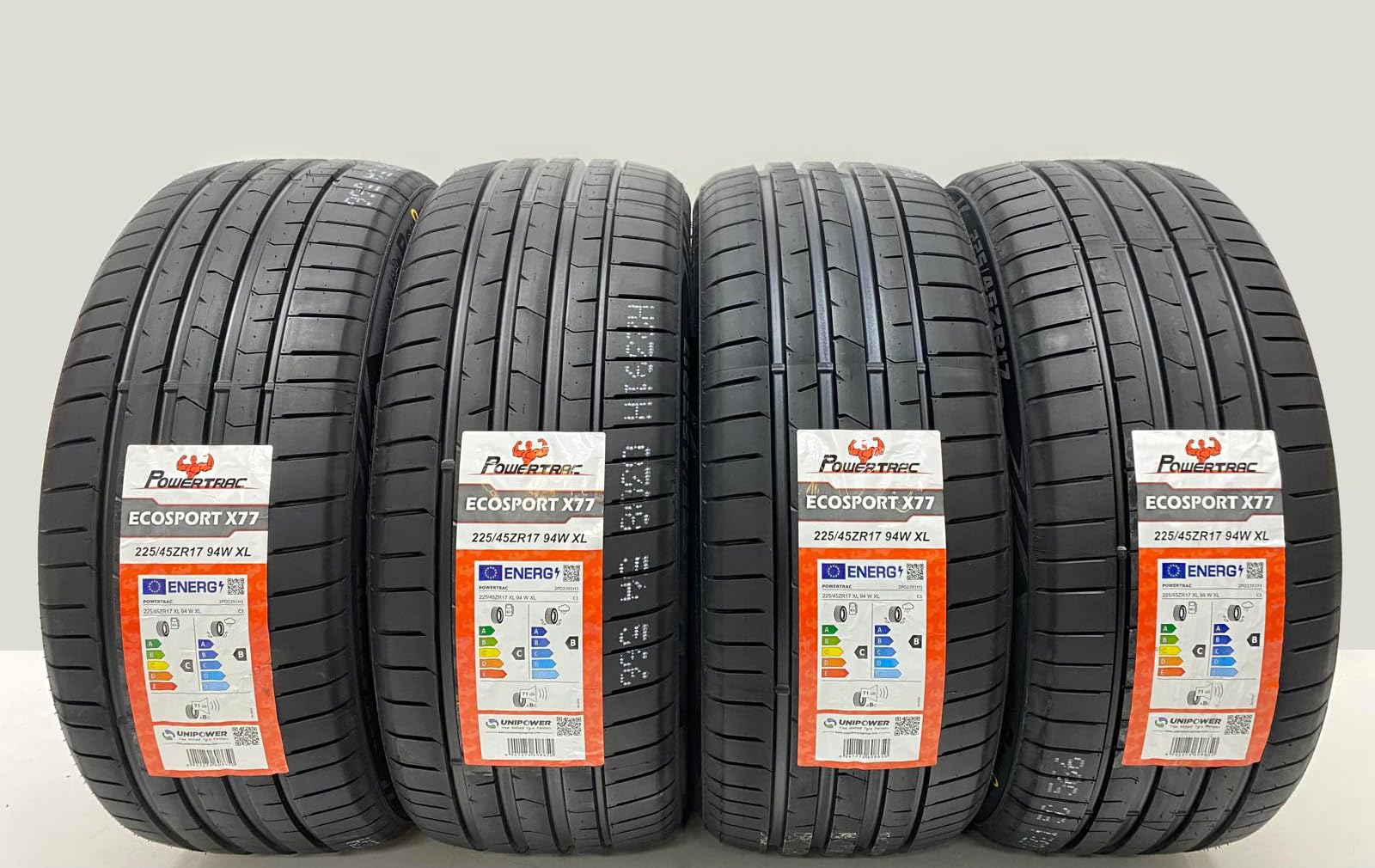 4 X 225 45 17 POWERTRAC ECOSPORT 225/45ZR17 94W XL EXTRA LOAD