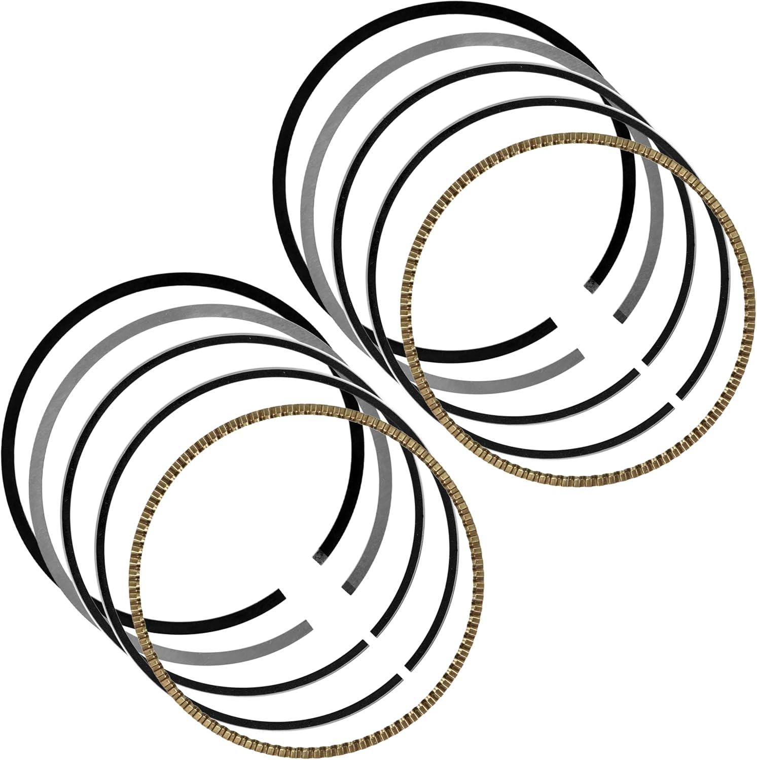 Caltric Piston Rings Compatible with Polaris General 1000 EPS 2016-2018 / General 1000 Deluxe EPS Deluxe Ride Command 2020-2021 / General 1000 Premium EPS Sport EPS 2020-2021