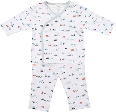 Amazon.com: Angel Dear – Bebé Boys '2 piezas (Baby) Blanco/Azul : Ropa,  Zapatos y Joyería