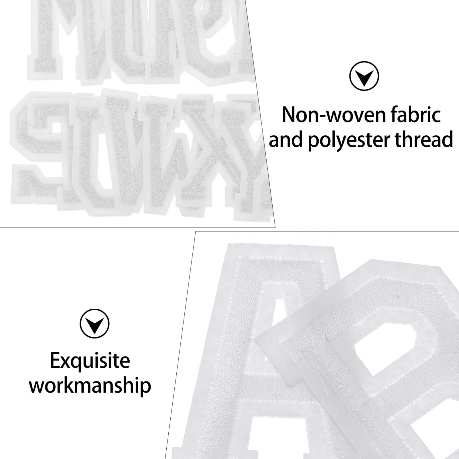 6sets Toppe Ricamate Adesive Patches Termoadesivi Per Abbigliamento e Borse Per Decorazioni Te Facile Applicare o Cucitura