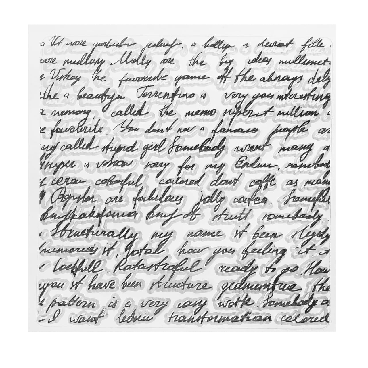 Clear Cling Seal Sheet Stamps for DIY Scrapbooking Craft Card Photo Album Diary Decoration