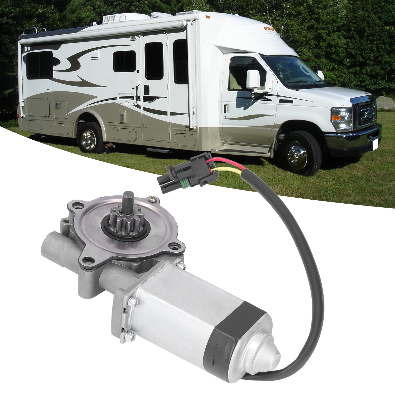 RV Step Motor, Yosoo Electric RV Entry Steps Motor 300-1457 Electric RV Steps Entry Step Motor Ersatzteile für Wohnmobile