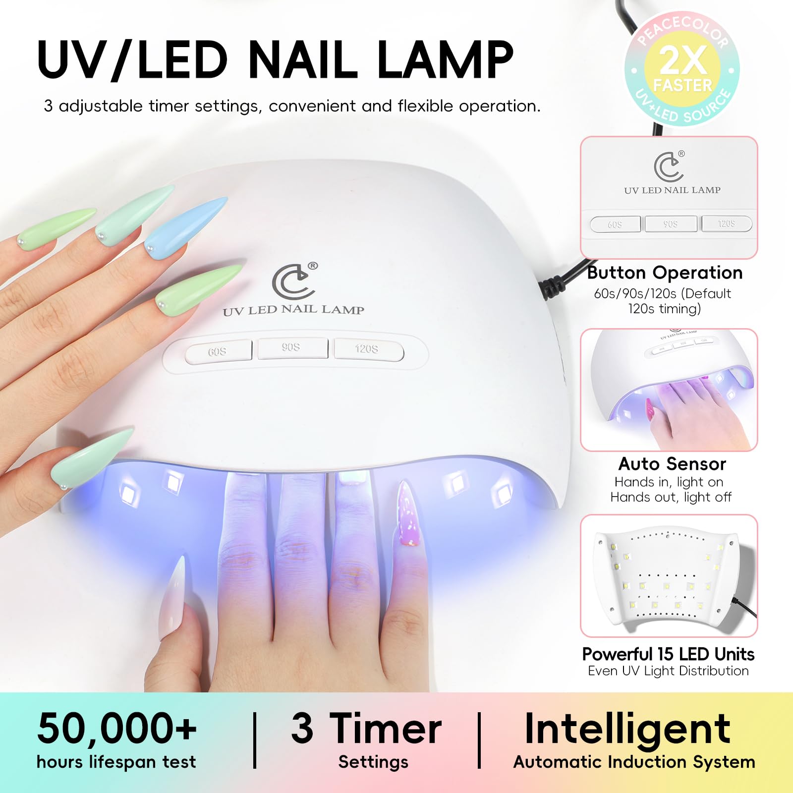 PEACECOLOR Gel Nail Polish Set - Image 4