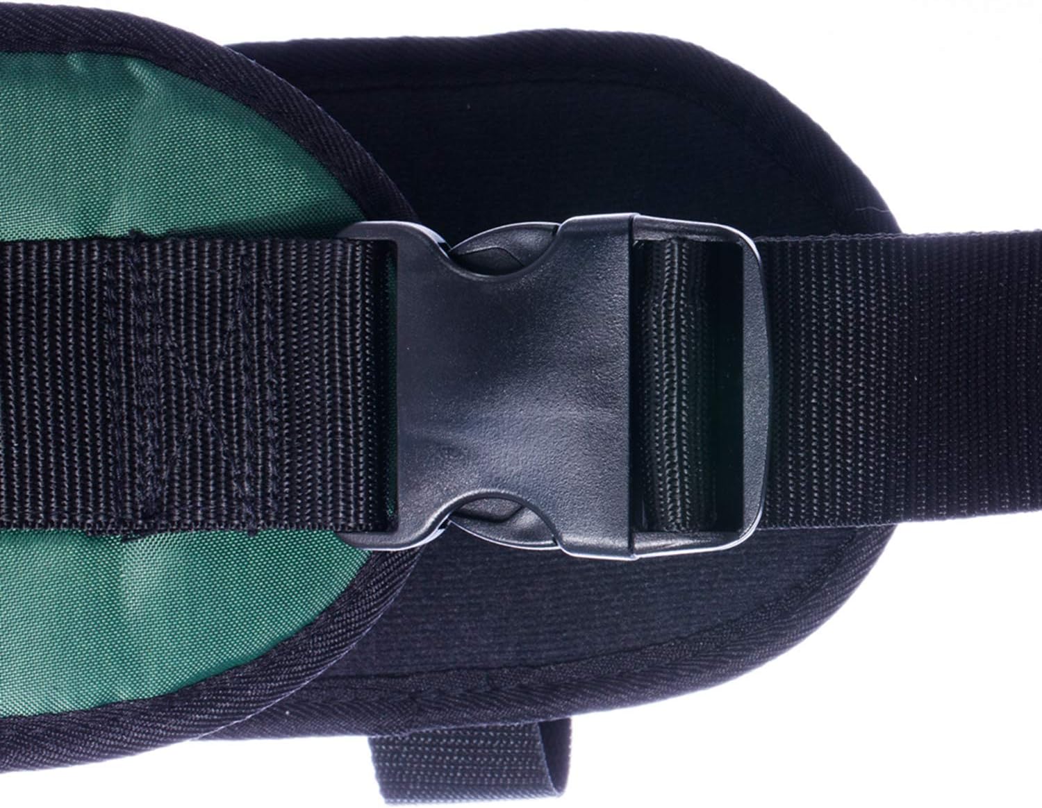 COW&COW Padded Gait Belt with 4 Handles and Quick Release Buckle 5.5 inchs(Green, M/28inches-48inches) : Health & Household