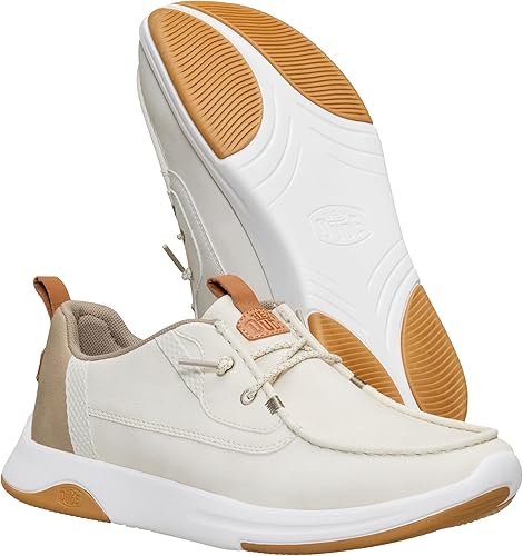 Miniatura 6 de HEYDUDE Wally Drift Classic para hombre Zapatos sin cordones para hombre Mocasines ligeros Sistema fácil de poner Plantilla acolchada