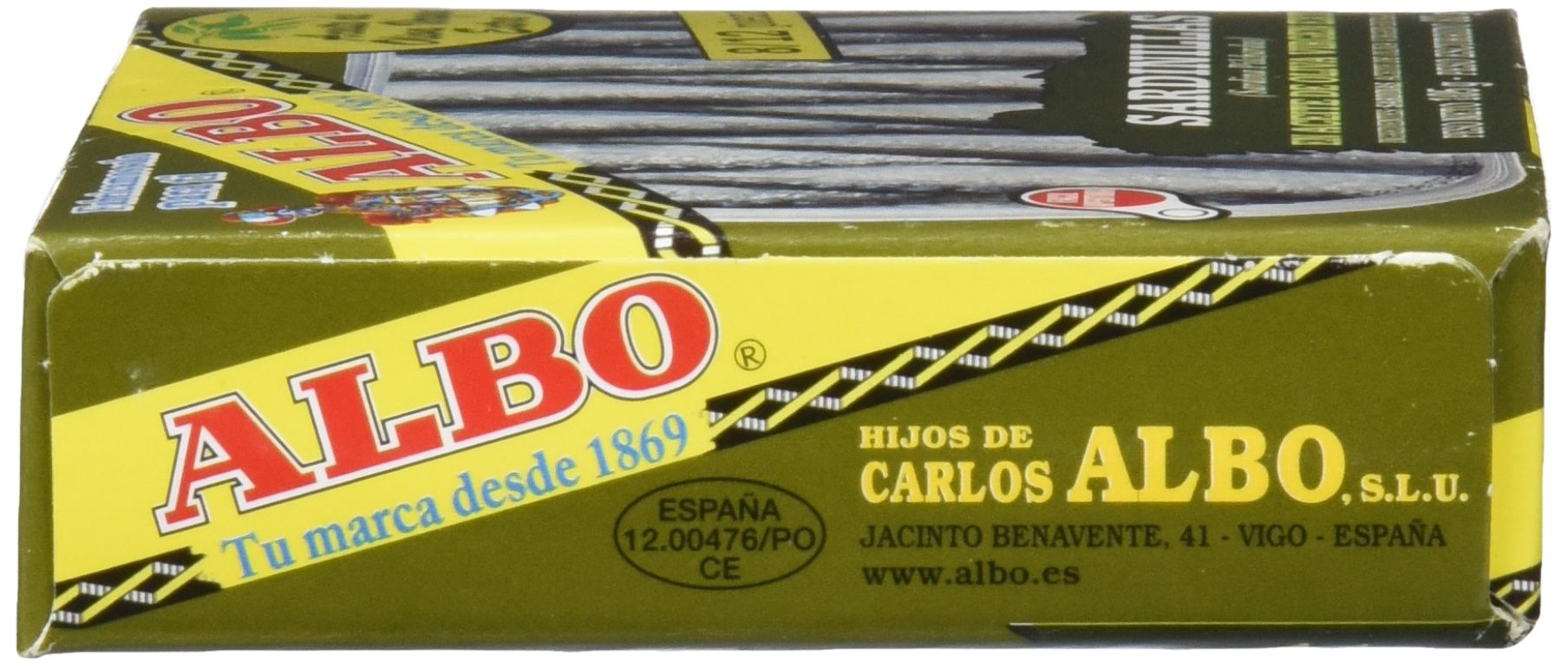 Albo Sardinillas en Aceite de Oliva Virgen Extra - Paquete de 8 Unidades