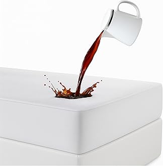 Haani High Quality Terry Towel Waterproof Fitted Sheet Mattress Protector - Single 92 X 190 Cm by Haani