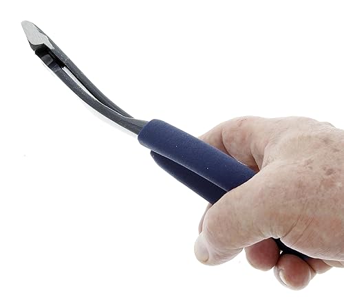 Miniatura 4 de IDEAL INDUSTRIES INC. 35-029 Alicates de corte diagonal de 8 pulgadas, alicates de acero de cabeza angulada de alta resistencia y de alta